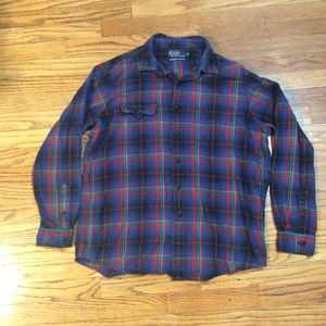 Polo By Ralph Lauren Plaid Flannel Shirt
